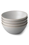 Fable The Breakfast Bowls Set Of 4 In Stone Blue