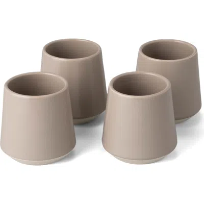 Fable The Cups Set Of 4 Cups In Desert Taupe