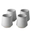 Fable The Cups Set Of 4 Cups In Stone Blue