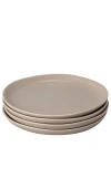 Fable The Salad Plates Set Of 4 In 沙漠灰褐色