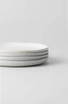 Fable The Dessert Set Of 4 Plates In Stone Blue