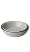 Fable The Low Serving Bowls Set Of 2 In 鸽灰色