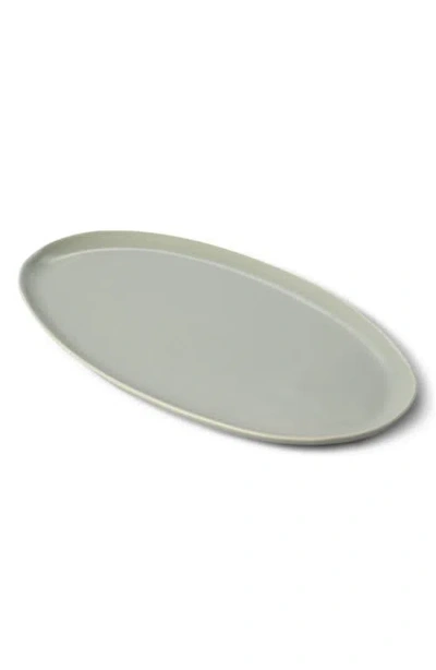 Fable The Oval Serving Platter In Beachgrass Green