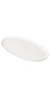 THE OVAL SERVING PLATTER – SPECKLED WHITE
