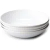 Fable The Pasta Set Of 4 Bowls In Pearl White