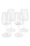 Fable The Set Of 4 Wine Glasses In Clear