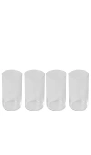 Fable The Tall Glasses Set Of 4 In N,a