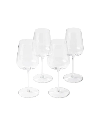 Fable Wine Glasses, Set Of 4 In Clear