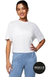 Fabletics 100% Cotton Boxy Tee In White