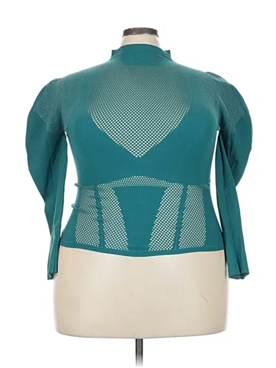 Fabletics 3/4 Sleeve Turtleneck In Green