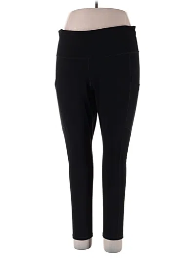 Pre-owned Fabletics Active Pants In Black