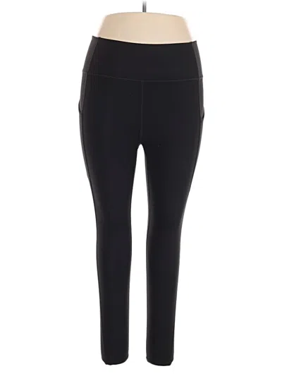 Pre-owned Fabletics Active Pants In Black