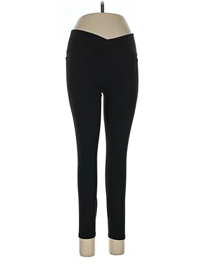 Pre-owned Fabletics Active Pants In Black