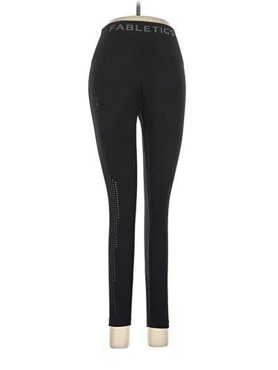 Pre-owned Fabletics Active Pants In Black
