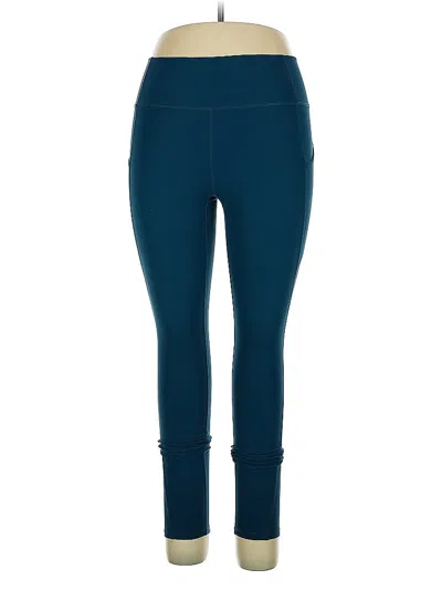 Pre-owned Fabletics Active Pants In Blue