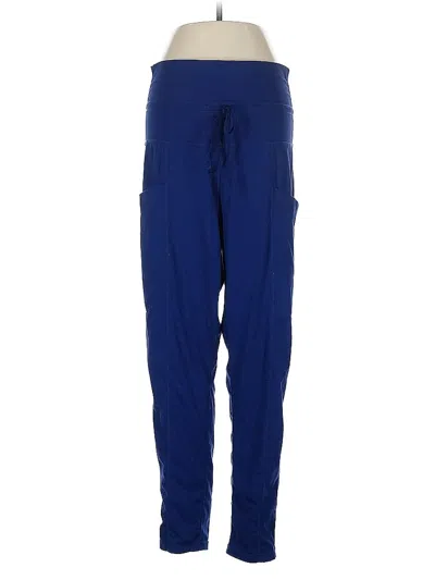 Pre-owned Fabletics Active Pants In Blue