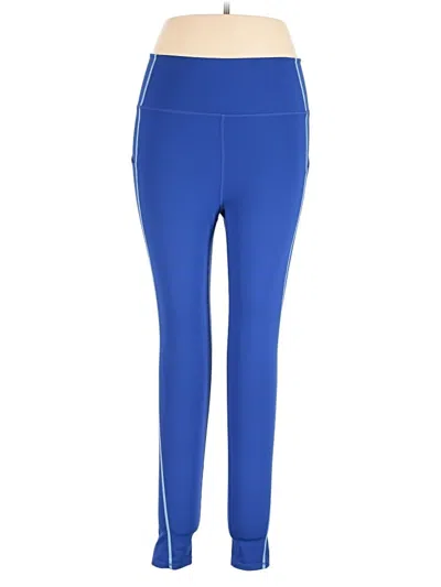 Pre-owned Fabletics Active Pants In Blue