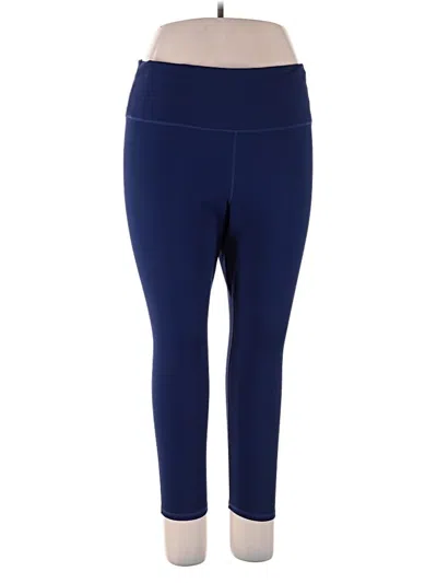 Pre-owned Fabletics Active Pants In Blue