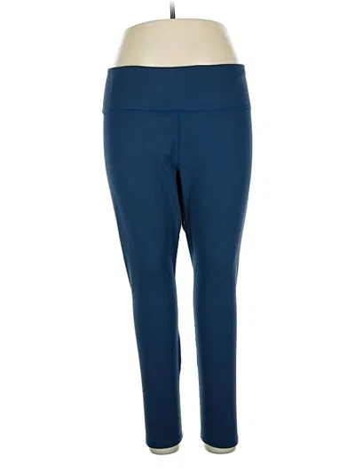 Pre-owned Fabletics Active Pants In Blue