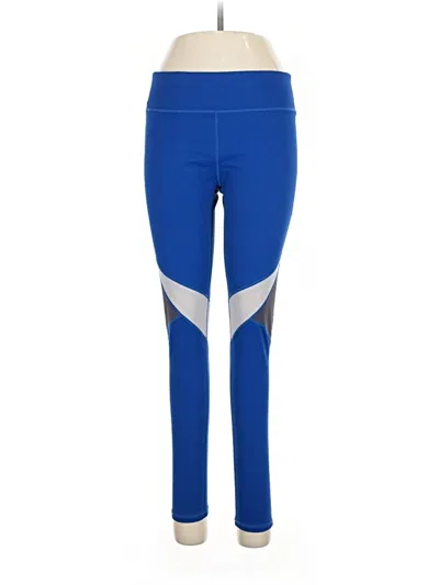 Pre-owned Fabletics Active Pants In Blue