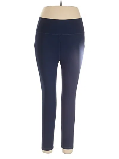 Pre-owned Fabletics Active Pants In Blue