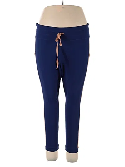 Pre-owned Fabletics Active Pants In Blue