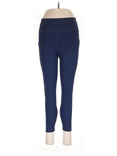 Pre-owned Fabletics Active Pants In Blue