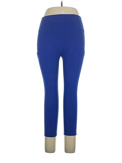 Pre-owned Fabletics Active Pants In Blue