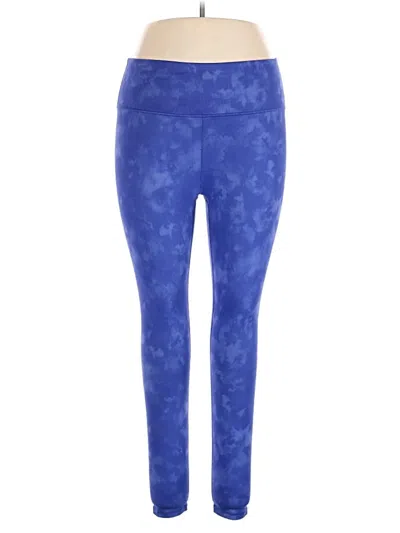 Pre-owned Fabletics Active Pants In Blue
