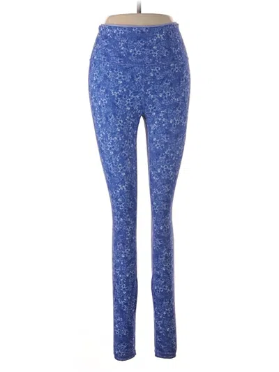 Pre-owned Fabletics Active Pants In Blue