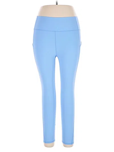 Pre-owned Fabletics Active Pants In Blue