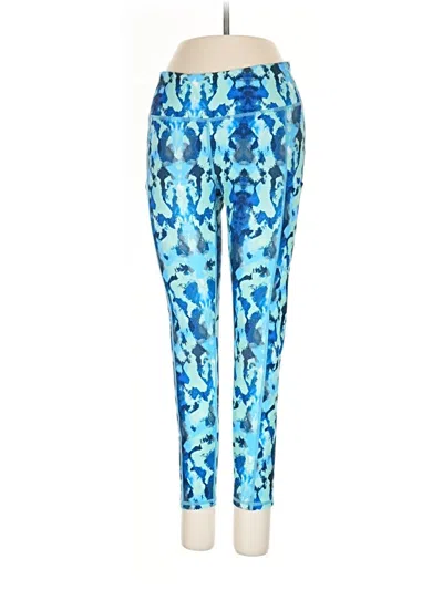 Pre-owned Fabletics Active Pants In Blue