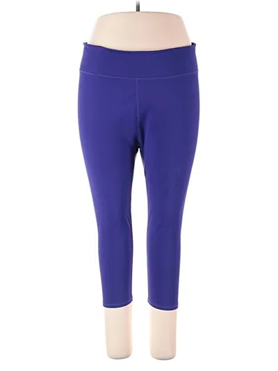 Pre-owned Fabletics Active Pants In Blue
