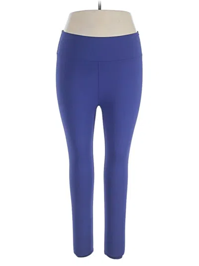 Pre-owned Fabletics Active Pants In Blue