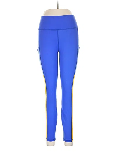 Pre-owned Fabletics Active Pants In Blue