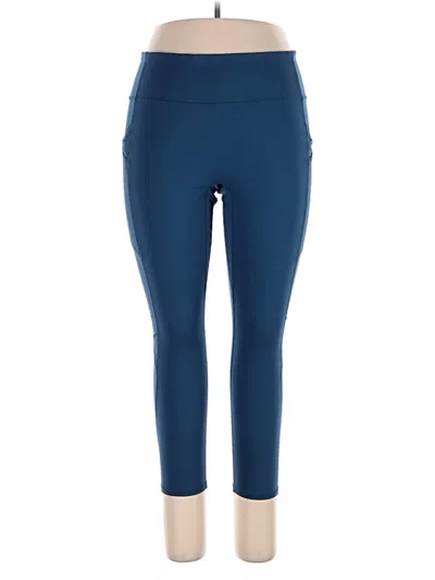 Pre-owned Fabletics Active Pants In Blue