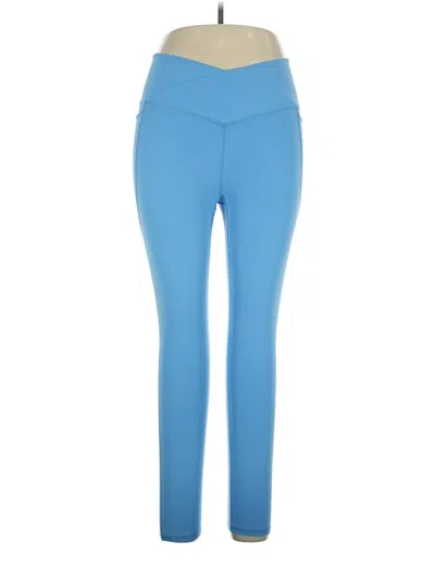 Pre-owned Fabletics Active Pants In Blue