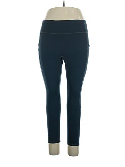 Pre-owned Fabletics Active Pants In Blue