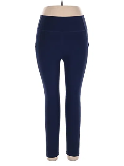 Pre-owned Fabletics Active Pants In Blue