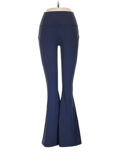 Pre-owned Fabletics Active Pants In Blue