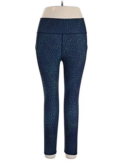 Pre-owned Fabletics Active Pants In Blue
