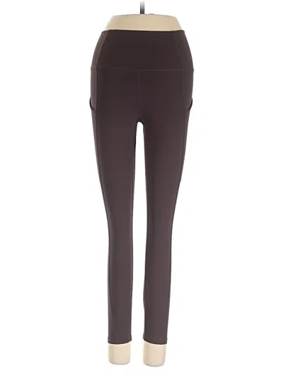 Pre-owned Fabletics Active Pants In Brown