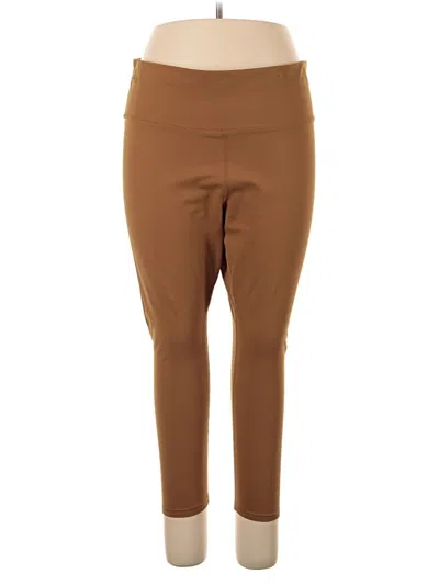Pre-owned Fabletics Active Pants In Brown