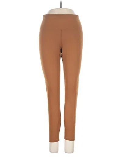 Pre-owned Fabletics Active Pants In Brown