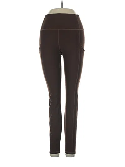 Pre-owned Fabletics Active Pants In Brown
