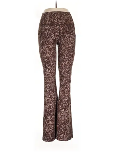 Pre-owned Fabletics Active Pants In Brown