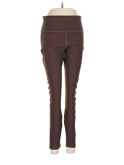 Pre-owned Fabletics Active Pants In Brown