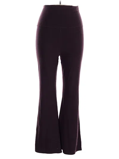 Pre-owned Fabletics Active Pants In Burgundy