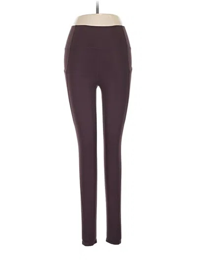 Fabletics Active Pants In Burgundy