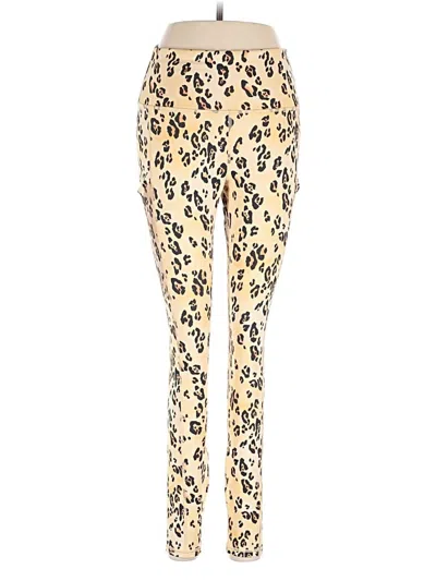 Pre-owned Fabletics Active Pants In Gold